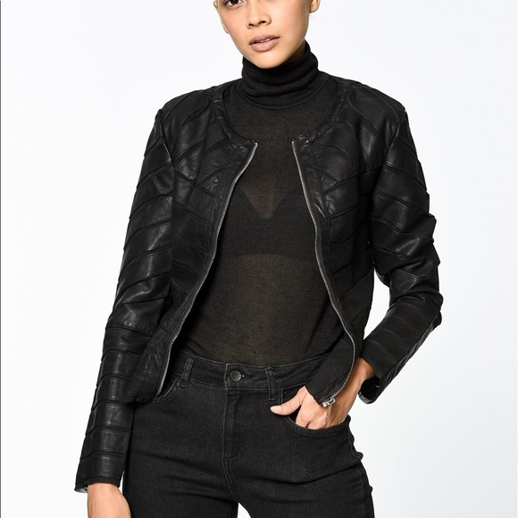 New Leather jacket size 38(M) - Picture 2 of 14